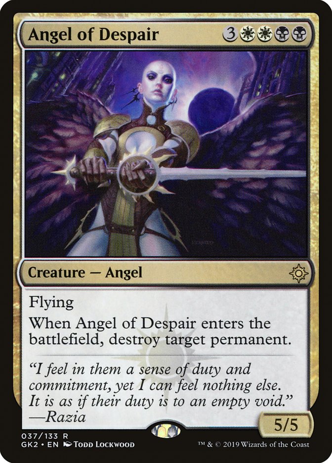 Angel of Despair [Ravnica Allegiance Guild Kit] - Evolution TCG