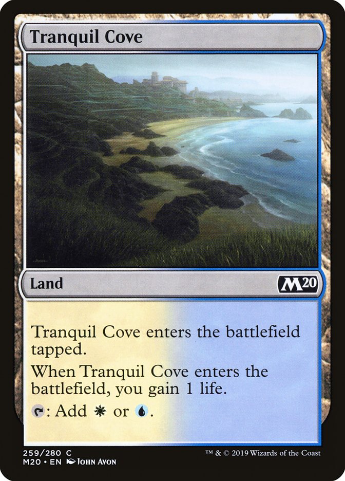 Tranquil Cove [Core Set 2020] - Evolution TCG