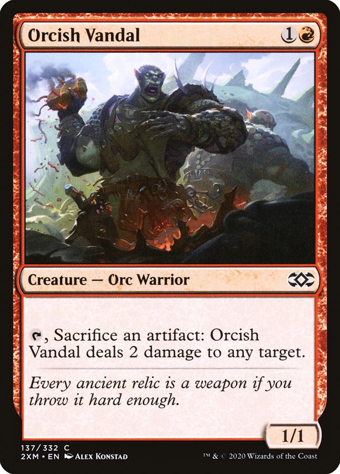Orcish Vandal [Double Masters] - Evolution TCG