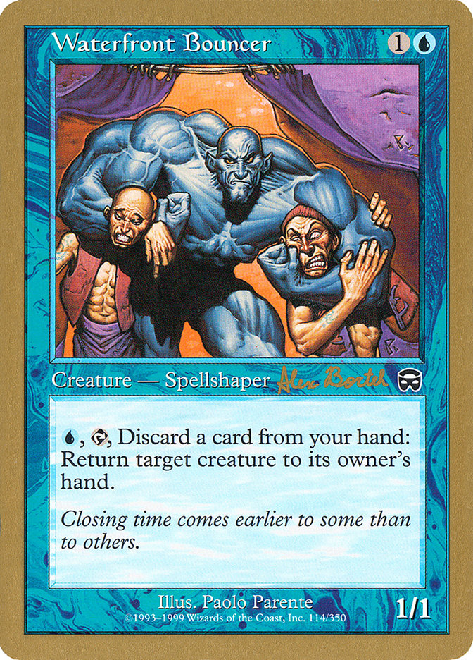 Waterfront Bouncer (Alex Borteh) [World Championship Decks 2001] - Evolution TCG