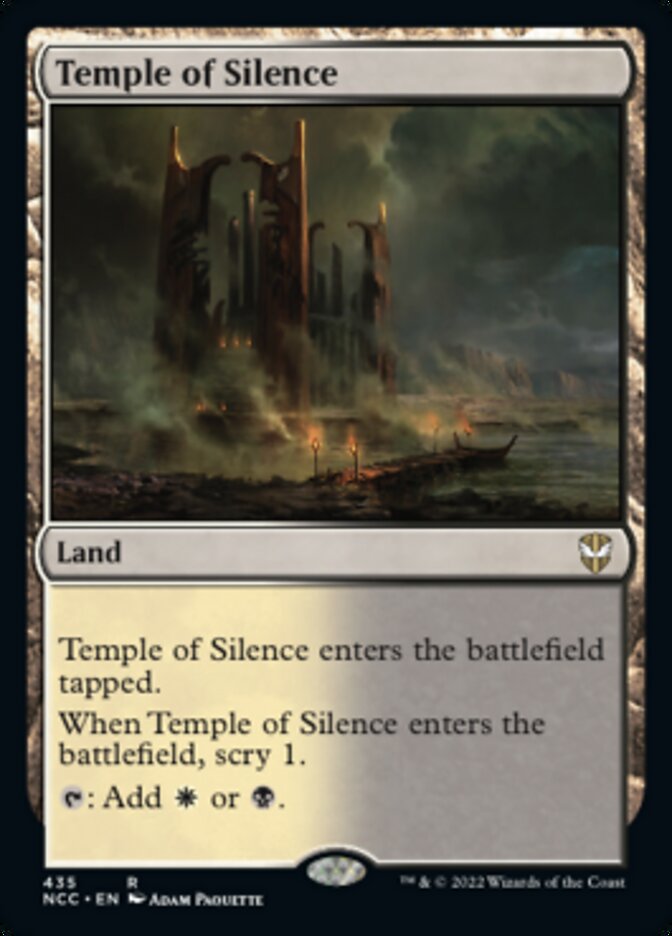 Temple of Silence [Streets of New Capenna Commander] - Evolution TCG