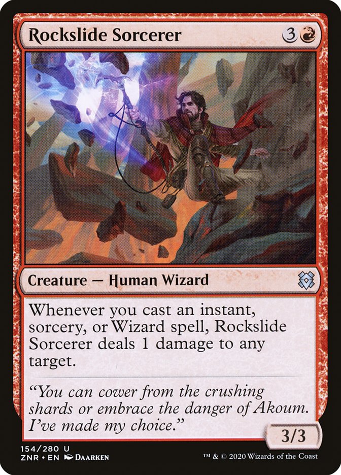 Rockslide Sorcerer [Zendikar Rising] - Evolution TCG