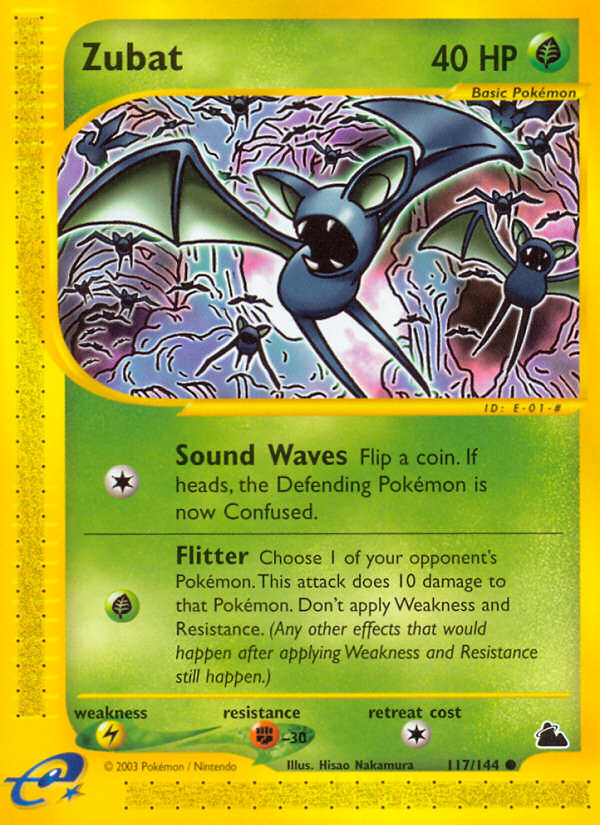 Zubat (117/144) [Skyridge] - Evolution TCG