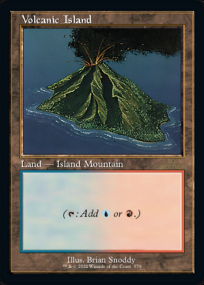 Volcanic Island (Retro) [30th Anniversary Edition] - Evolution TCG