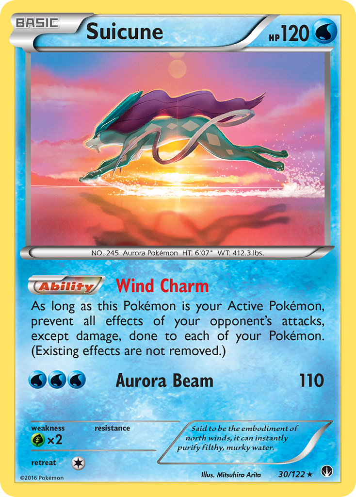 Suicune (30/122) [XY: BREAKpoint] - Evolution TCG