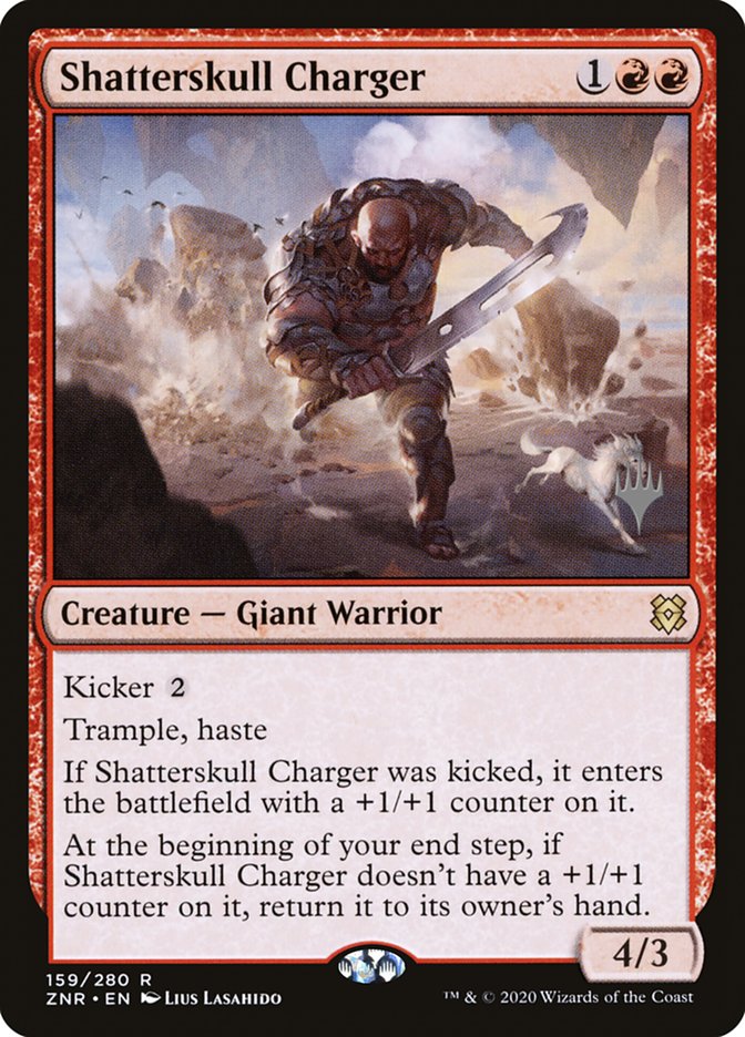 Shatterskull Charger (Promo Pack) [Zendikar Rising Promos] - Evolution TCG