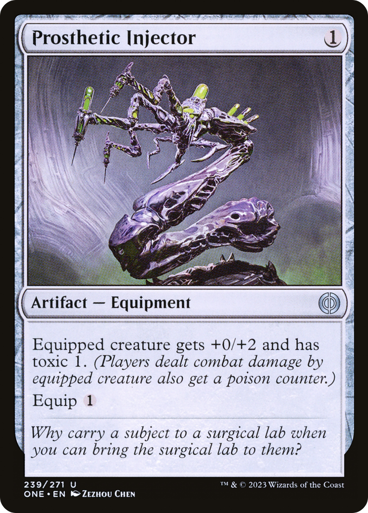 Prosthetic Injector [Phyrexia: All Will Be One] - Evolution TCG