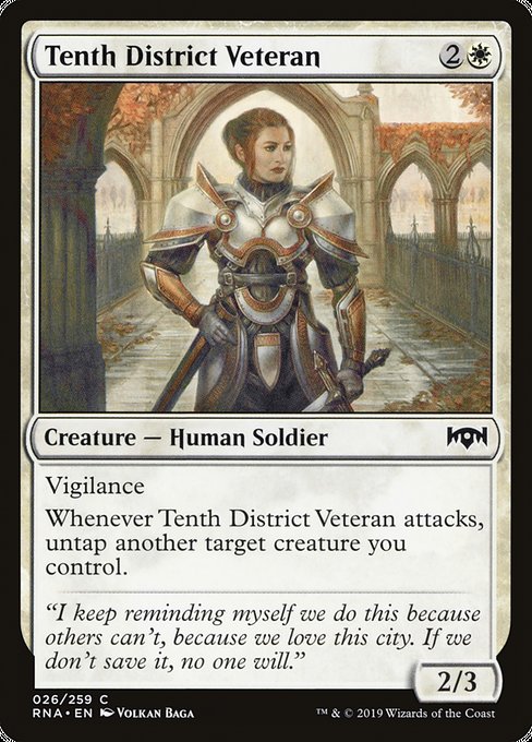 Tenth District Veteran [Ravnica Allegiance] - Evolution TCG