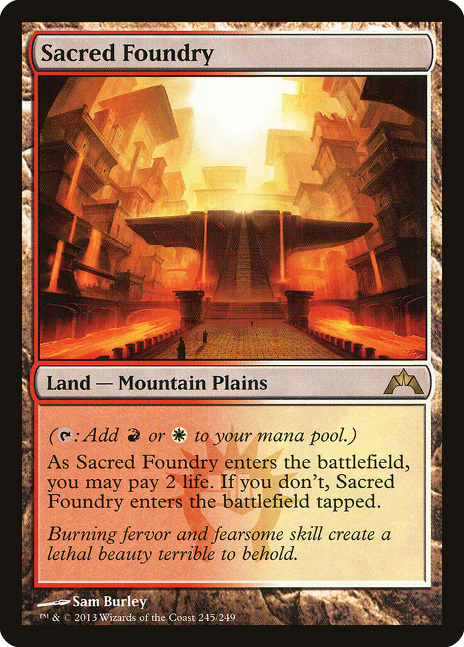 Sacred Foundry [Gatecrash] - Evolution TCG | Evolution TCG