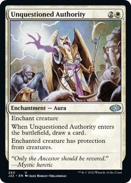 Unquestioned Authority [Jumpstart 2022] - Evolution TCG