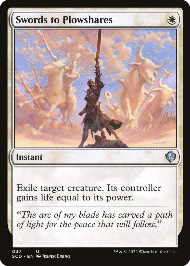 Swords to Plowshares [Starter Commander Decks] - Evolution TCG