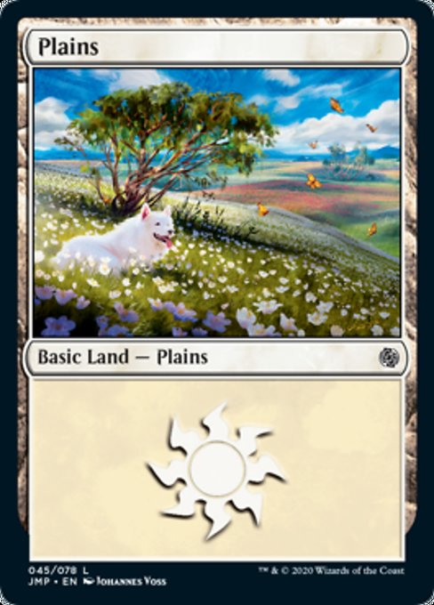 Plains (45) [Jumpstart] - Evolution TCG