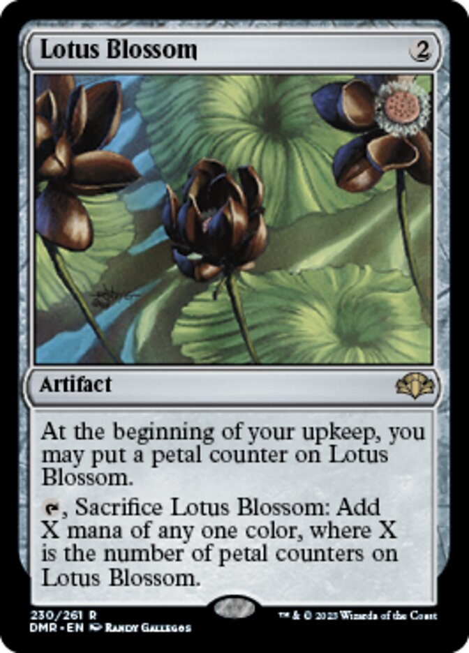 Lotus Blossom [Dominaria Remastered] - Evolution TCG