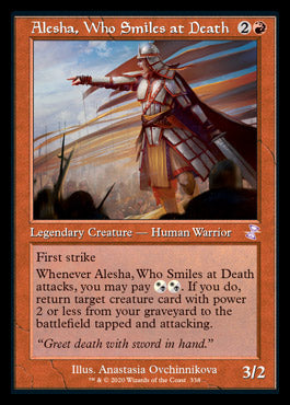 Alesha, Who Smiles at Death (Timeshifted) [Time Spiral Remastered] - Evolution TCG