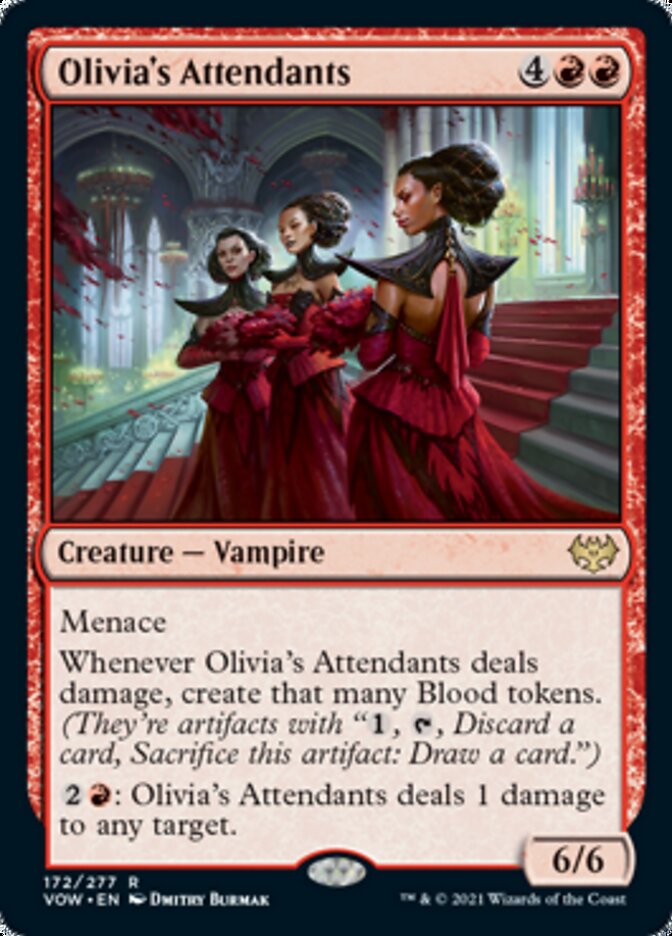 Olivia's Attendants [Innistrad: Crimson Vow] - Evolution TCG