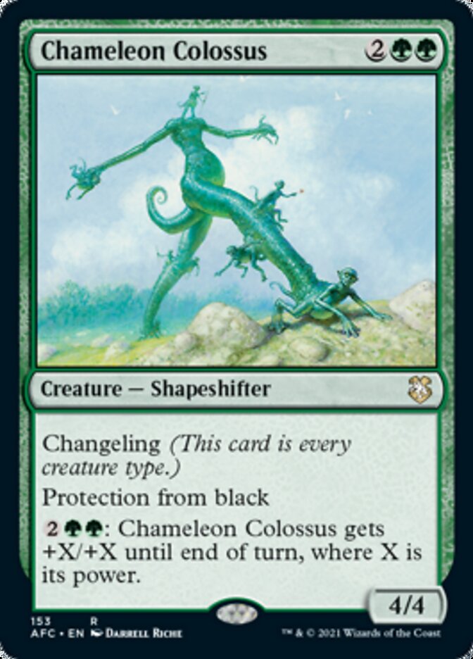 Chameleon Colossus [Dungeons & Dragons: Adventures in the Forgotten Realms Commander] - Evolution TCG