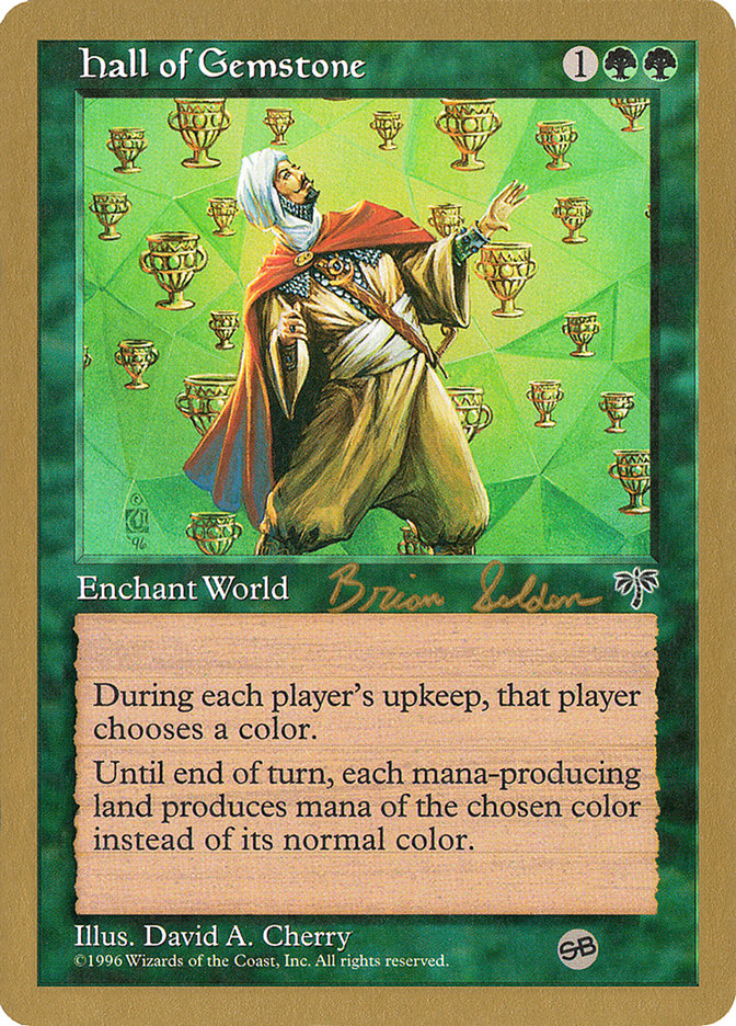 Hall of Gemstone (Brian Selden) (SB) [World Championship Decks 1998] - Evolution TCG