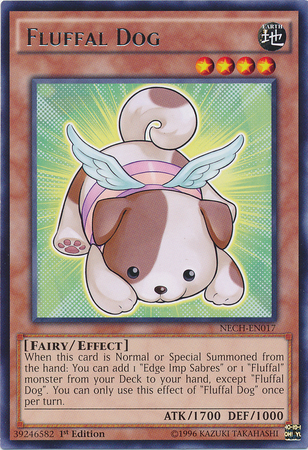 Fluffal Dog [NECH-EN017] Rare - Evolution TCG