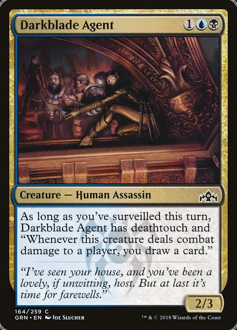 Darkblade Agent [Guilds of Ravnica] - Evolution TCG