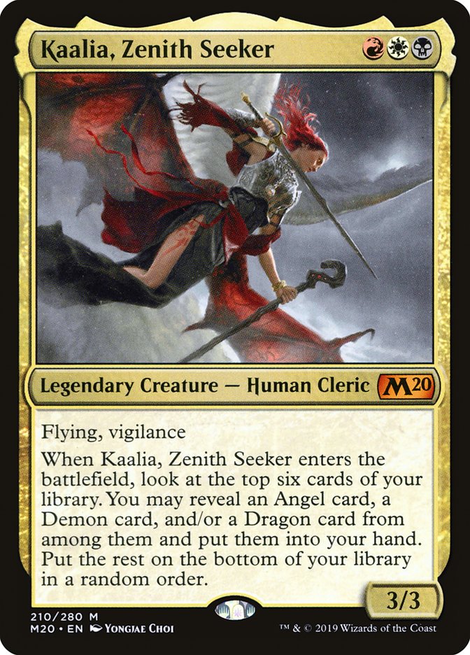 Kaalia, Zenith Seeker [Core Set 2020] - Evolution TCG