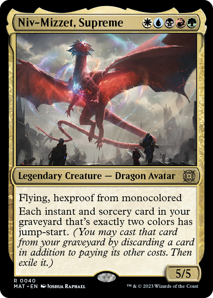 Niv-Mizzet, Supreme [March of the Machine: The Aftermath] - Evolution TCG