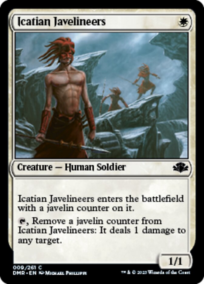 Icatian Javelineers [Dominaria Remastered] - Evolution TCG