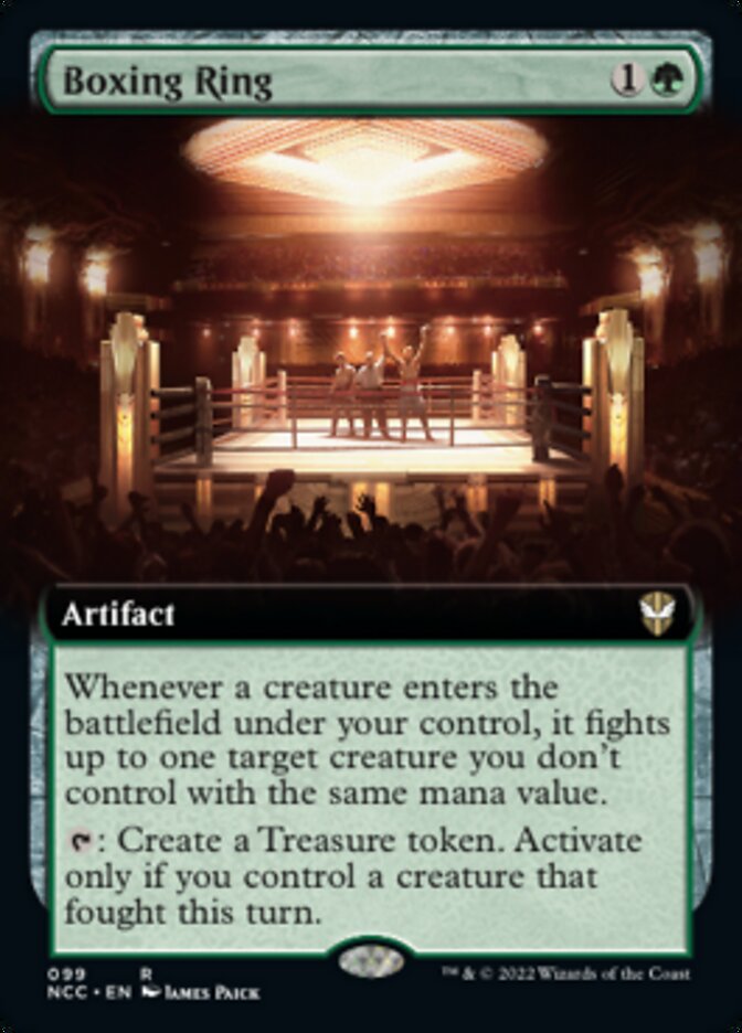 Boxing Ring (Extended Art) [Streets of New Capenna Commander] - Evolution TCG