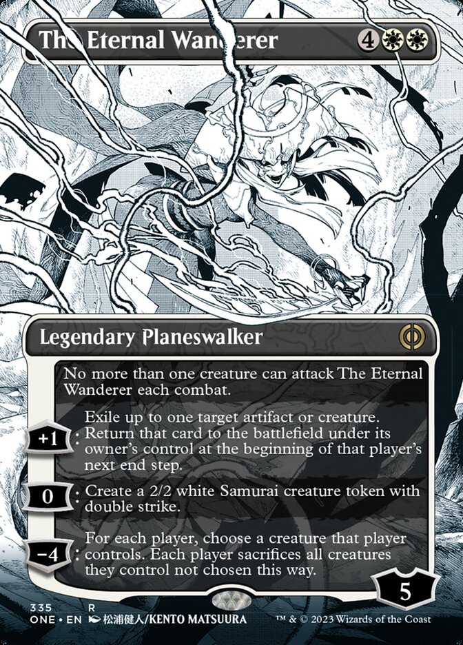 The Eternal Wanderer (Borderless Manga) [Phyrexia: All Will Be One] - Evolution TCG