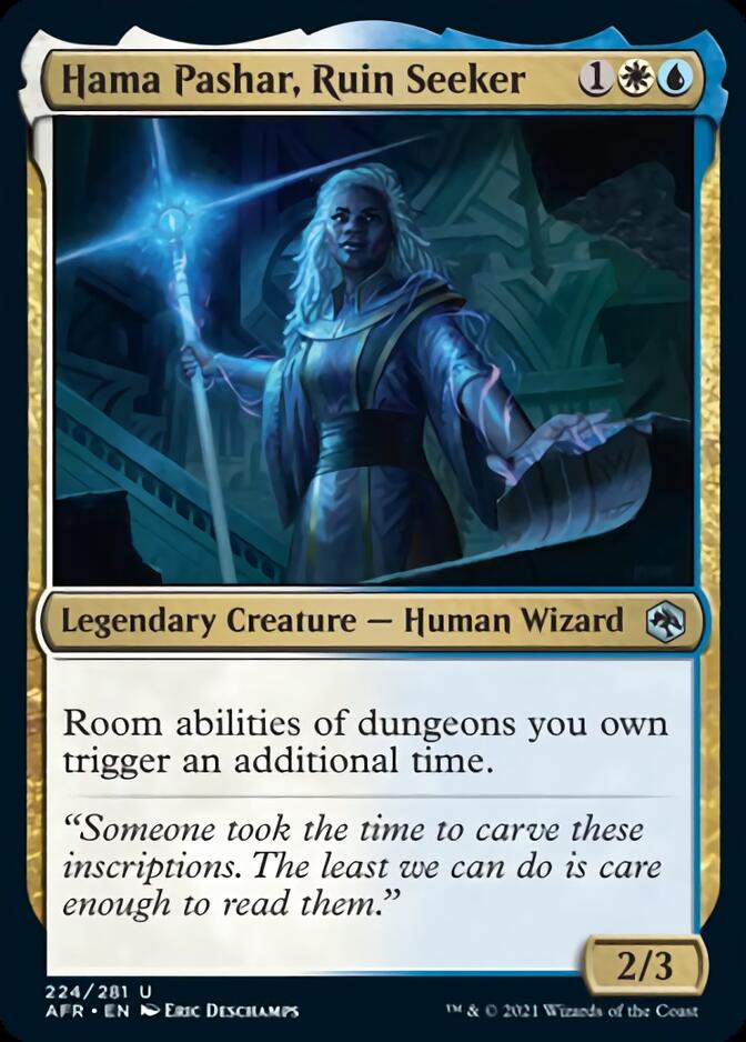 Hama Pashar, Ruin Seeker [Dungeons & Dragons: Adventures in the Forgotten Realms] - Evolution TCG