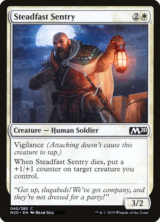 Steadfast Sentry [Core Set 2020] - Evolution TCG