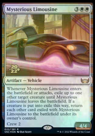 Mysterious Limousine [Streets of New Capenna Prerelease Promos] - Evolution TCG