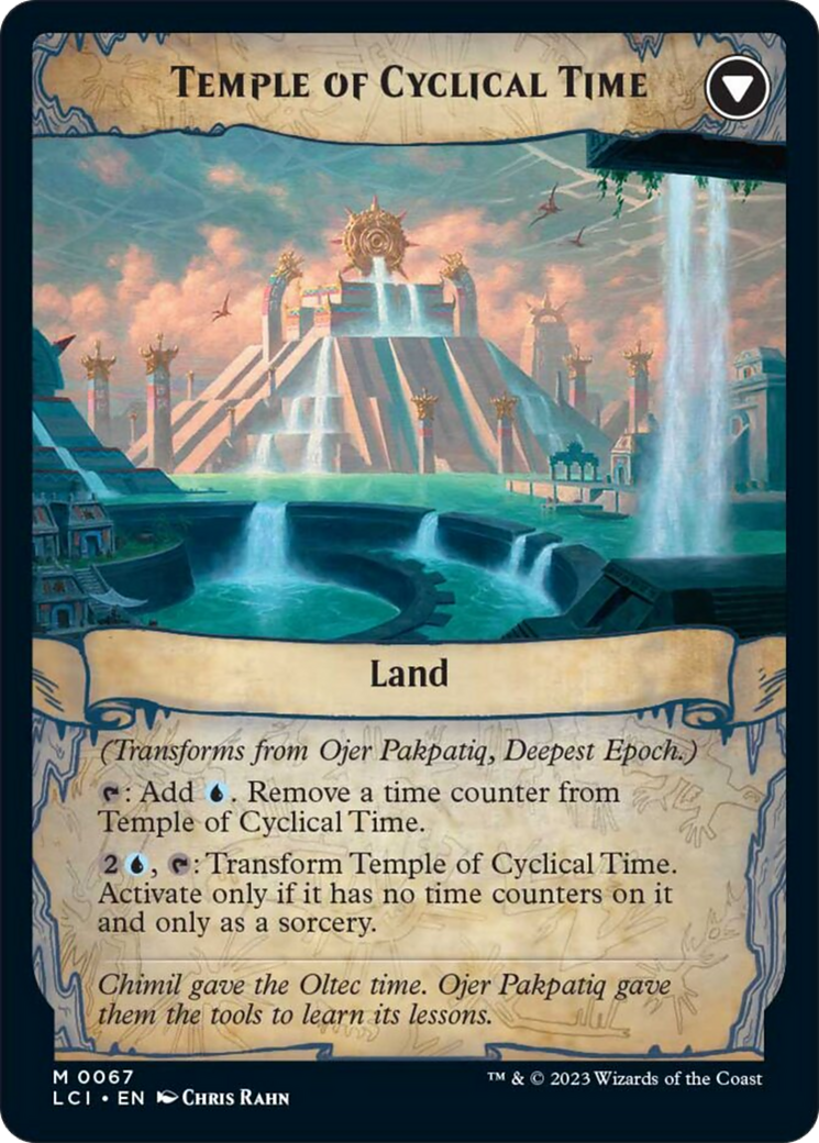 Ojer Pakpatiq, Deepest Epoch // Temple of Cyclical Time [The Lost Caverns of Ixalan] - Evolution TCG