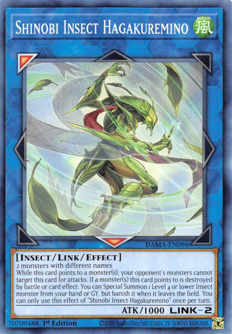 Shinobi Insect Haggakuremino [DAMA-EN096] Common - Evolution TCG