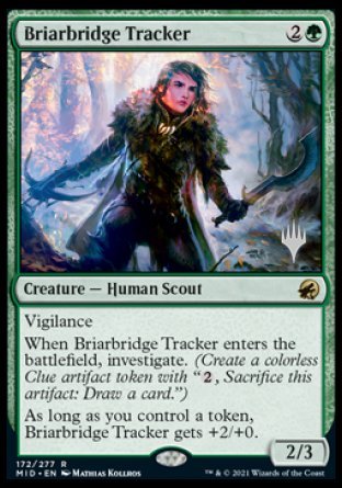 Briarbridge Tracker (Promo Pack) [Innistrad: Midnight Hunt Promos] - Evolution TCG