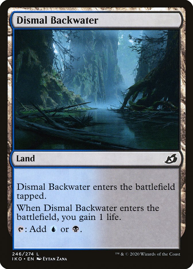 Dismal Backwater [Ikoria: Lair of Behemoths] - Evolution TCG