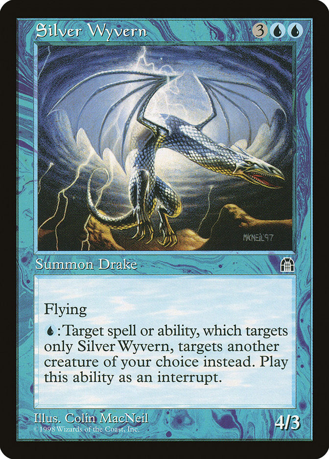 Silver Wyvern [Stronghold] - Evolution TCG