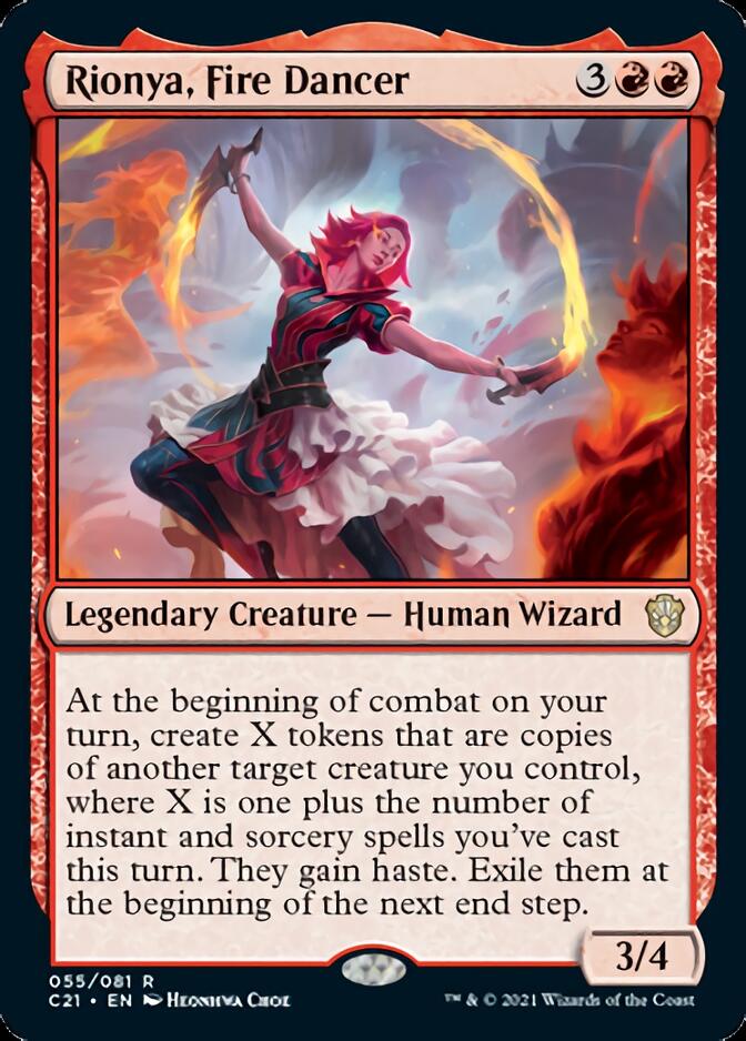 Rionya, Fire Dancer [Commander 2021] - Evolution TCG