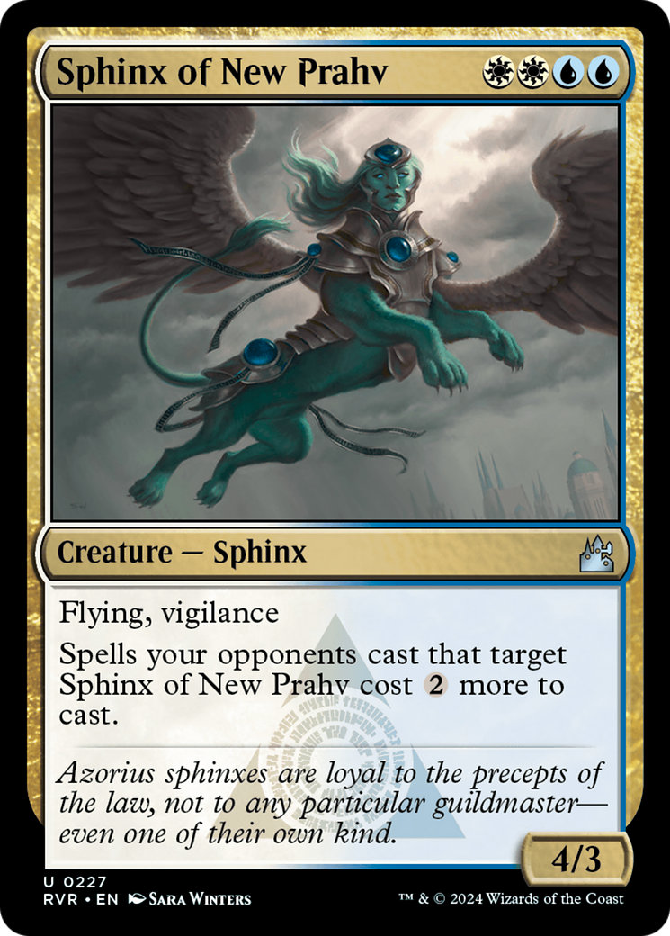 Sphinx of New Prahv [Ravnica Remastered] - Evolution TCG