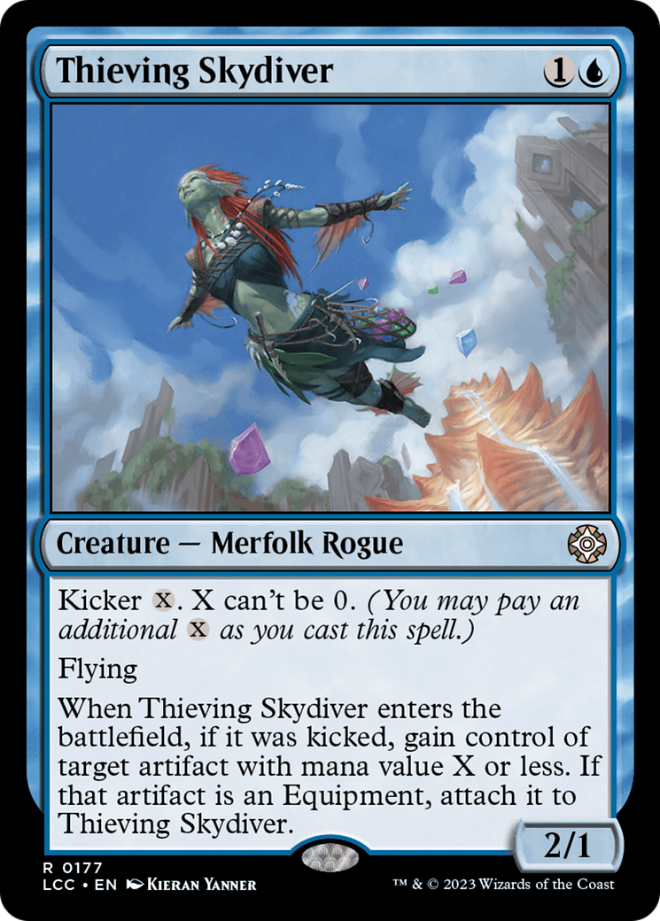 Thieving Skydiver [The Lost Caverns of Ixalan Commander] - Evolution TCG