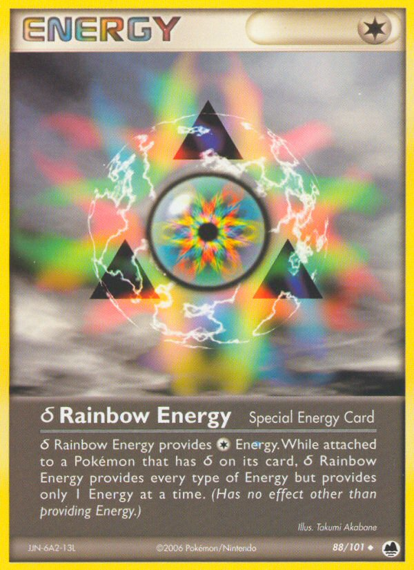 Rainbow Energy (88/101) (Delta Species) [EX: Dragon Frontiers] - Evolution TCG