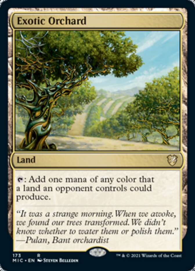 Exotic Orchard [Innistrad: Midnight Hunt Commander] - Evolution TCG