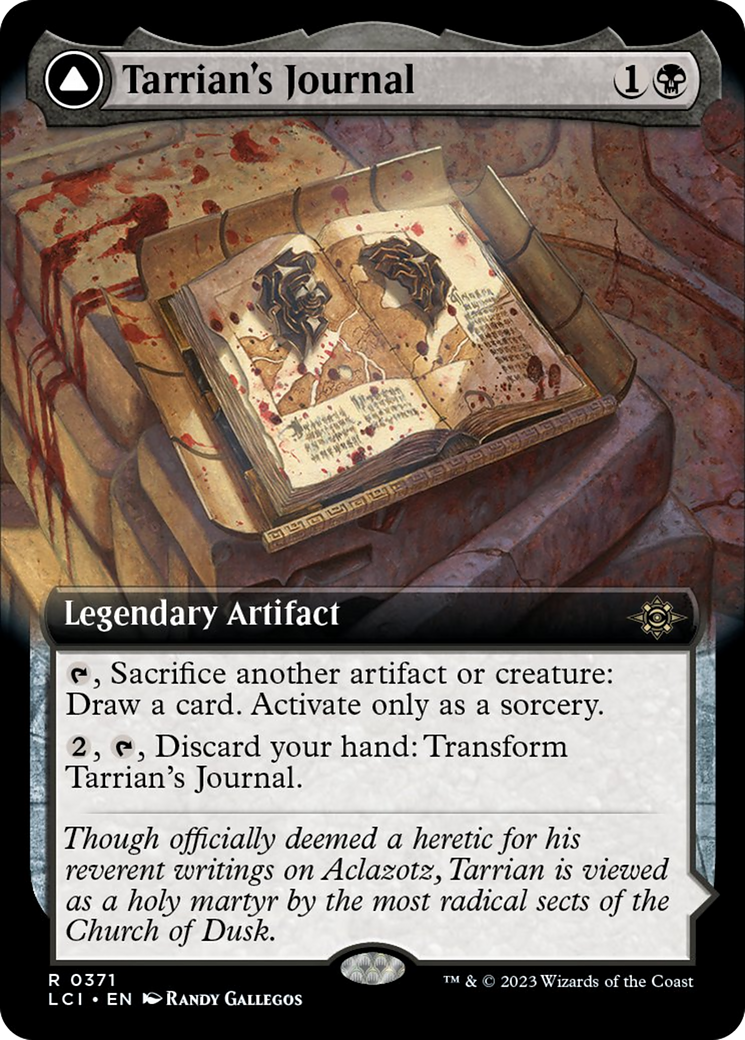 Tarrian's Journal // The Tomb of Aclazotz (Extended Art) [The Lost Caverns of Ixalan] - Evolution TCG