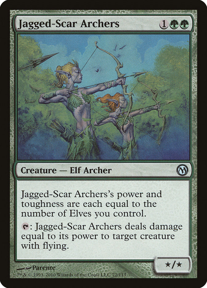 Jagged-Scar Archers [Duels of the Planeswalkers] - Evolution TCG | Evolution TCG