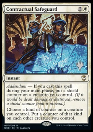 Contractual Safeguard (Promo Pack) [Streets of New Capenna Commander Promos] - Evolution TCG