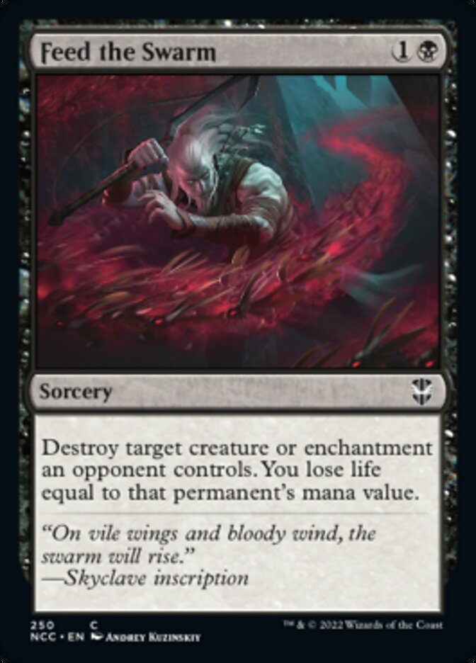 Feed the Swarm [Streets of New Capenna Commander] - Evolution TCG