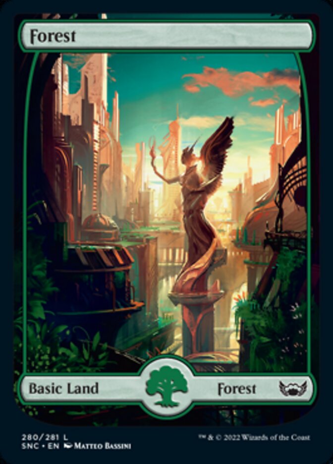 Forest (280) [Streets of New Capenna] - Evolution TCG