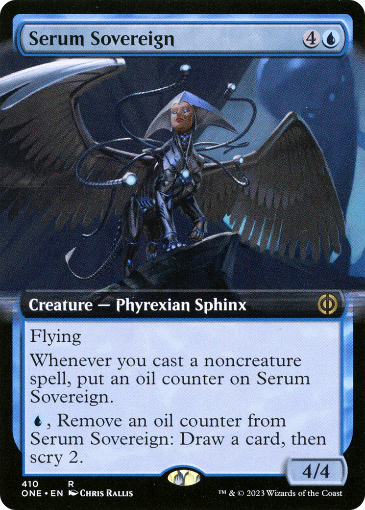 Serum Sovereign (Extended Art) [Phyrexia: All Will Be One] - Evolution TCG