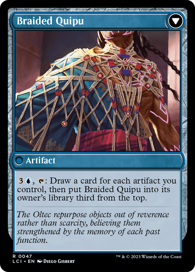 Braided Net // Braided Quipu [The Lost Caverns of Ixalan] - Evolution TCG