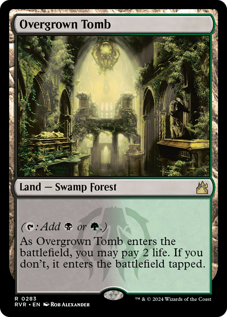 Overgrown Tomb [Ravnica Remastered] - Evolution TCG