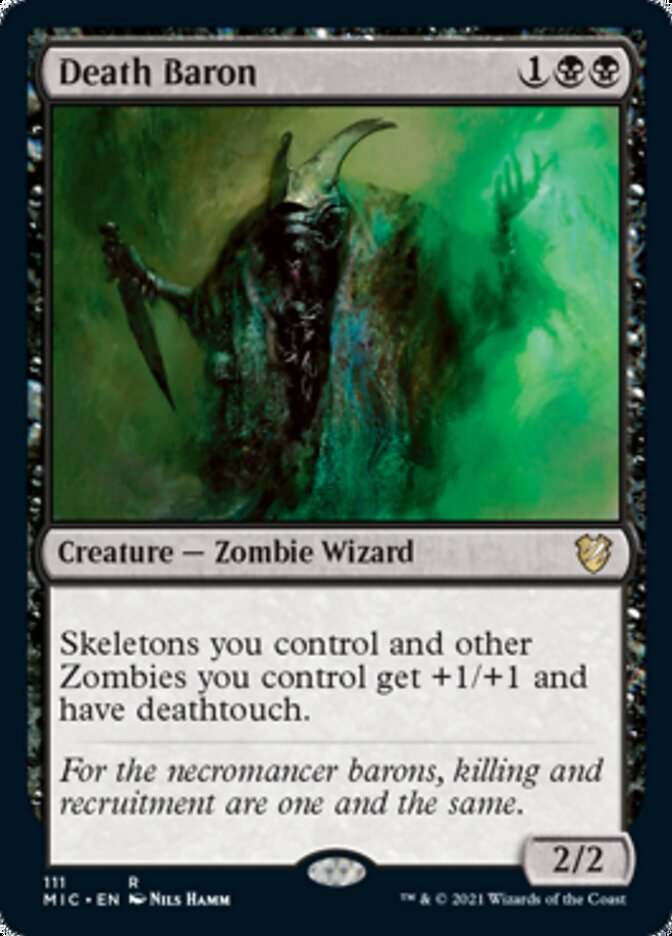 Death Baron [Innistrad: Midnight Hunt Commander] - Evolution TCG